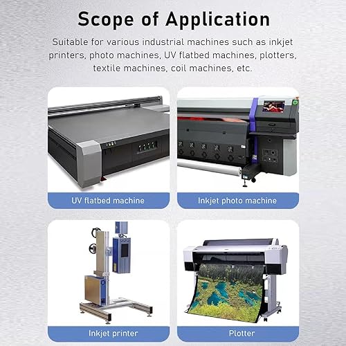 Miniatura 3 de Tira de codificador de impresora 150LPI 0.591 in de ancho 106.299 in de longitud, película de trama de codificador de PET, impresión clara, ligera,