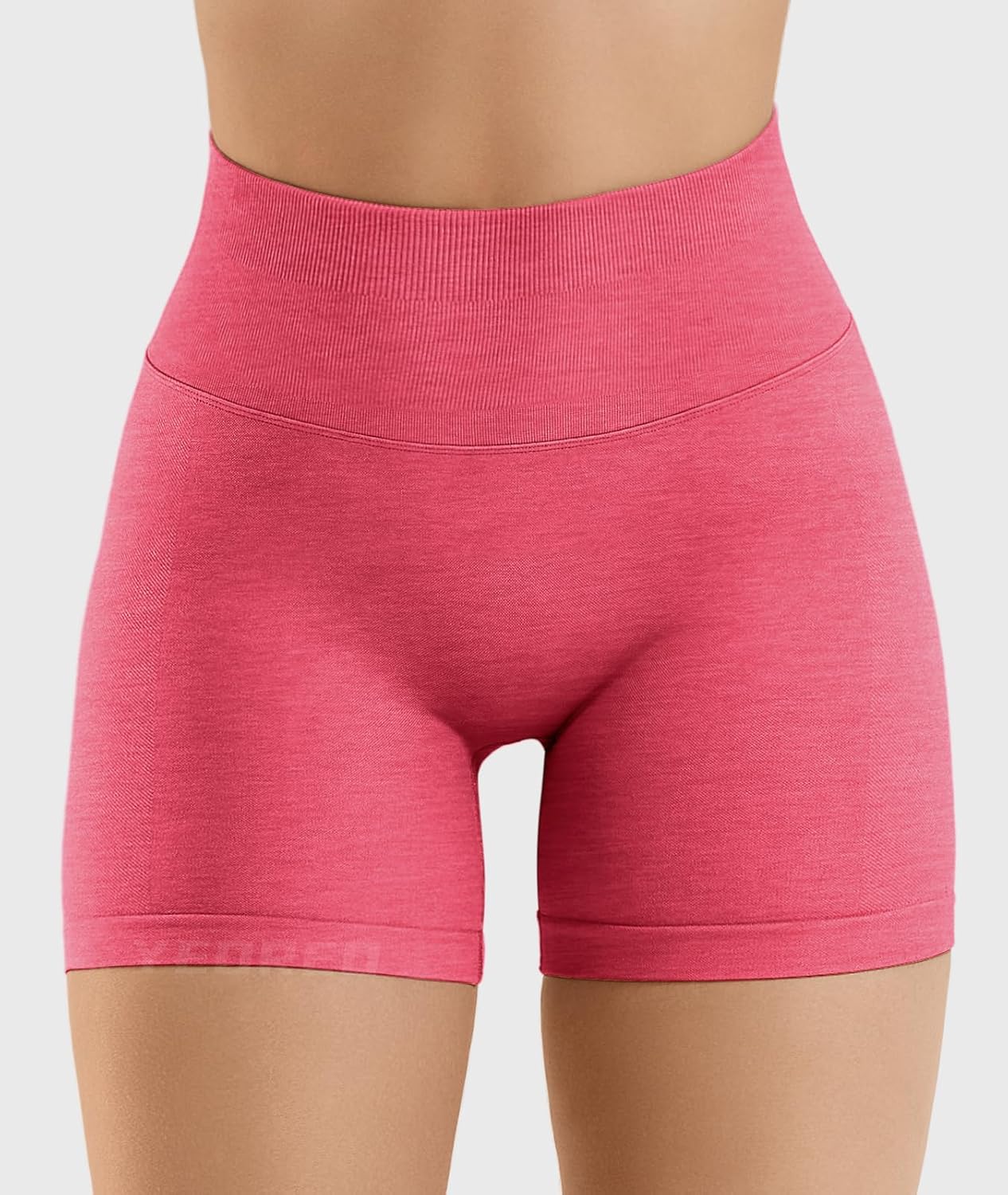 YEOREO SoftHue Workout Shorts Womens Scrunch Butt Lifting 4.5" Seamless Gym Clorisy Running Shorts - Image 2
