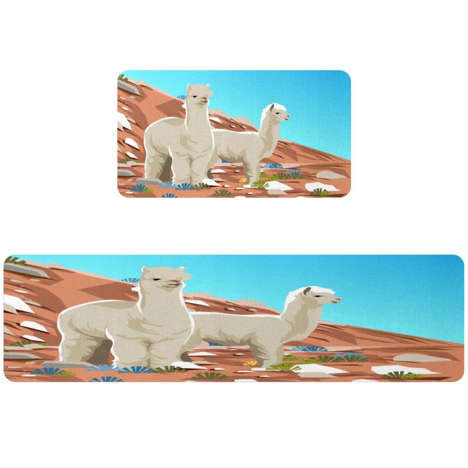 Tapis de cuisine lavable antidérapant lot de 2 pour éviter les glissades