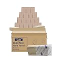 ELLA Brown Multi Fold Tissue Paper I Soft Sustainable Absorbent Durable I Perfect For Commercial Office Home Use I 20 Pa
