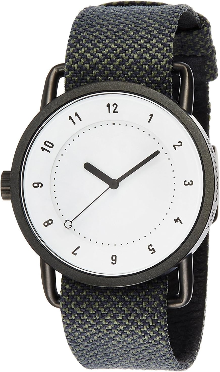 TID watches Kvadrat collaboration designer watch leather recycled fiber use pull through TID01-TW WH / PINE TID01-TW WH / PINE