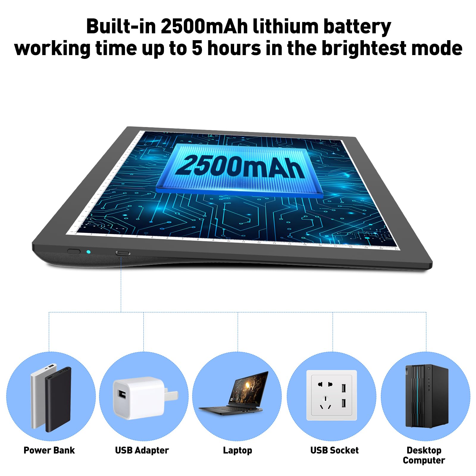 Tavoletta Luminosa A4 Con Magnet - Light Box Per Disegno E Diamond Painting - Foto 4