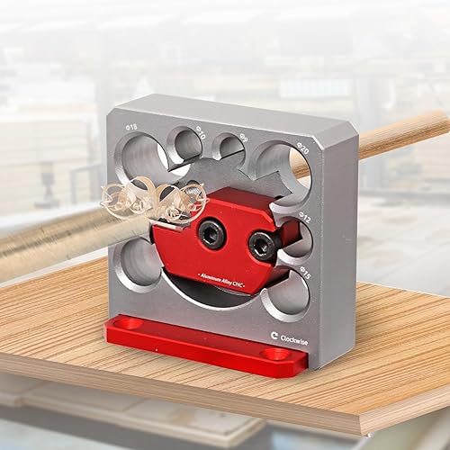 Miniatura 8 de Taladro ajustable Taladro Taladro Varilla redonda Auxiliar Herramienta Auxiliar con Hoja de Carburo, Taladro Eléctrico Fresado Cilíndrico