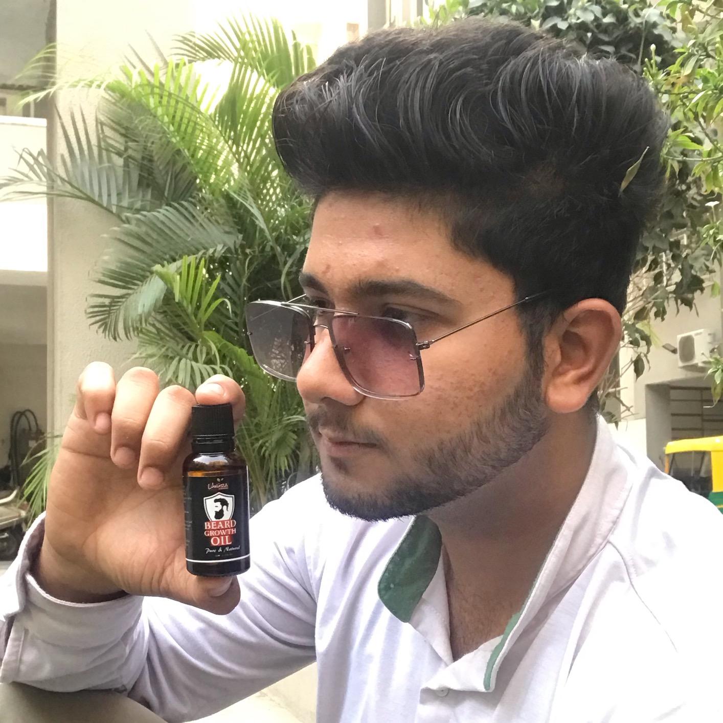 Luxura Sciences Beard Growth Oil 30 ML For Beard and Mustache Growth