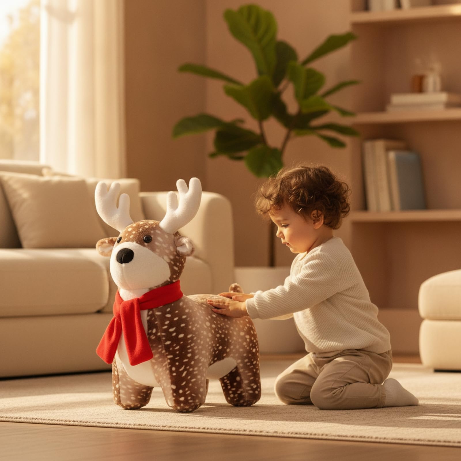 Perfeclan Taburete con Ruedas Seguro | Mueble, Cómodo, Banco, para Dormitorio Infantil, Guardería, Niños