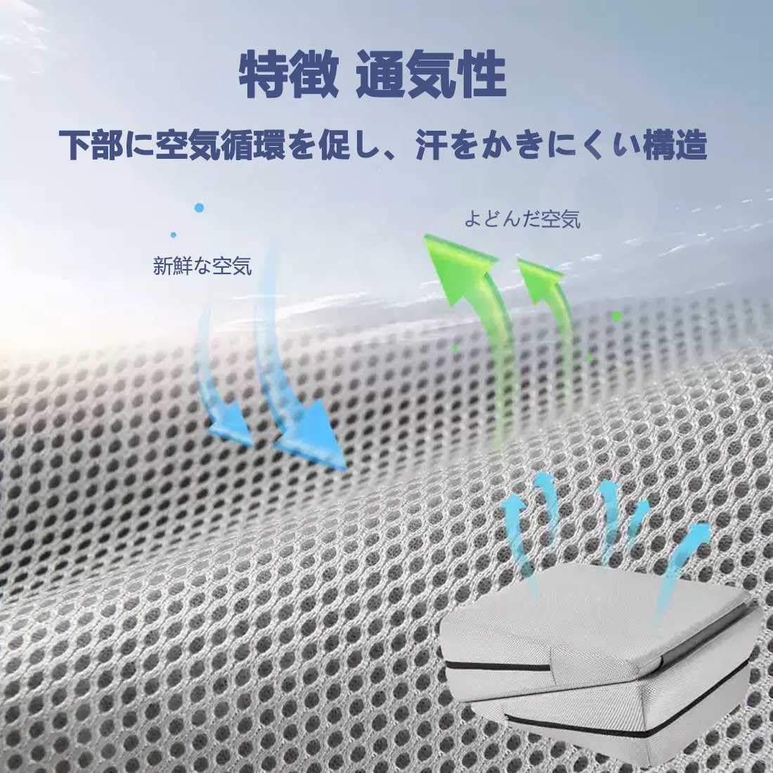 3D立体通気性素材 に適合する アクア 10系 Aqua NHP10 NHP10H 車中泊 ベッド 非膨張式 折りたたみ 車載ベッド