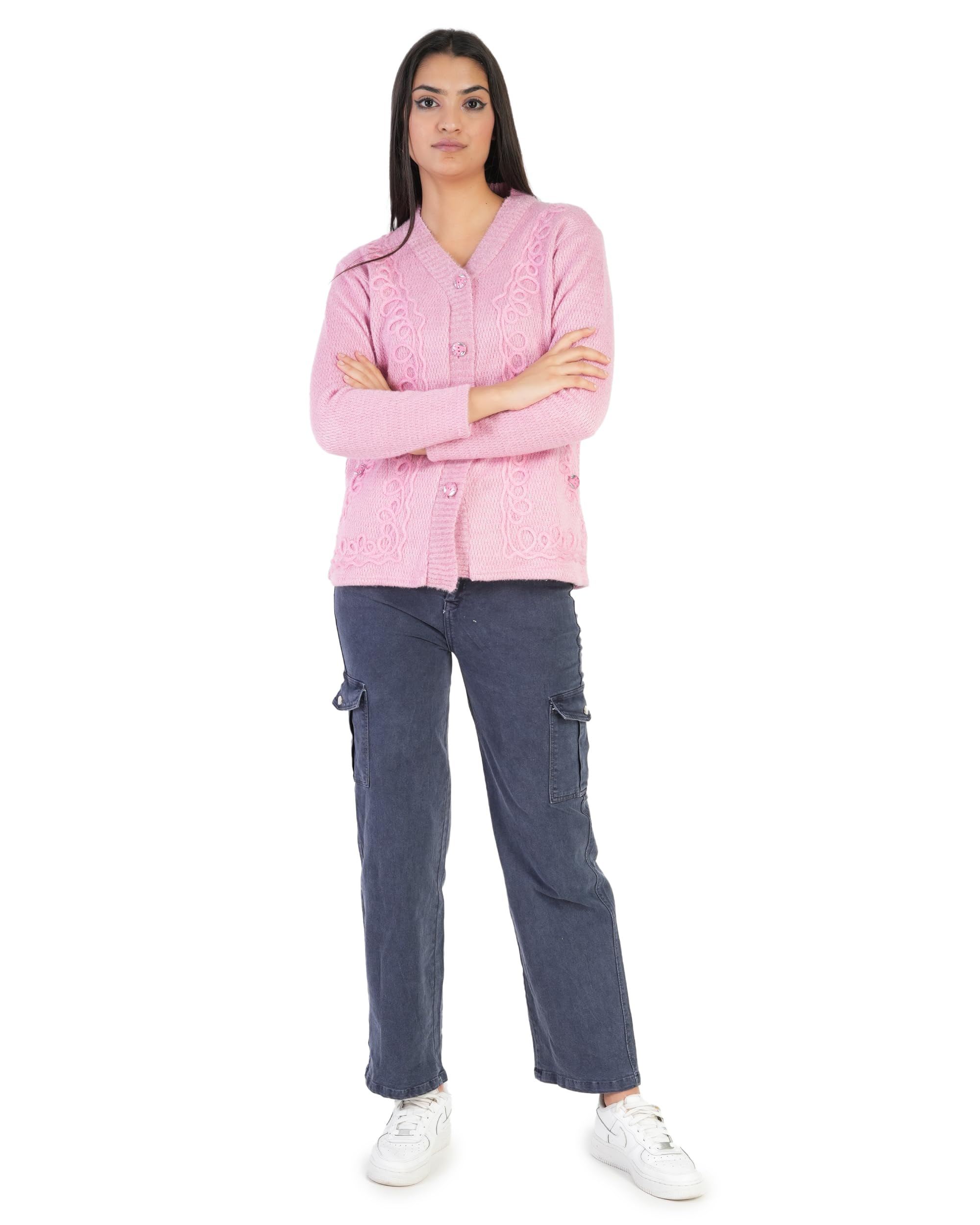 Women OSWAL FINE Wool/L/Pink-image-22