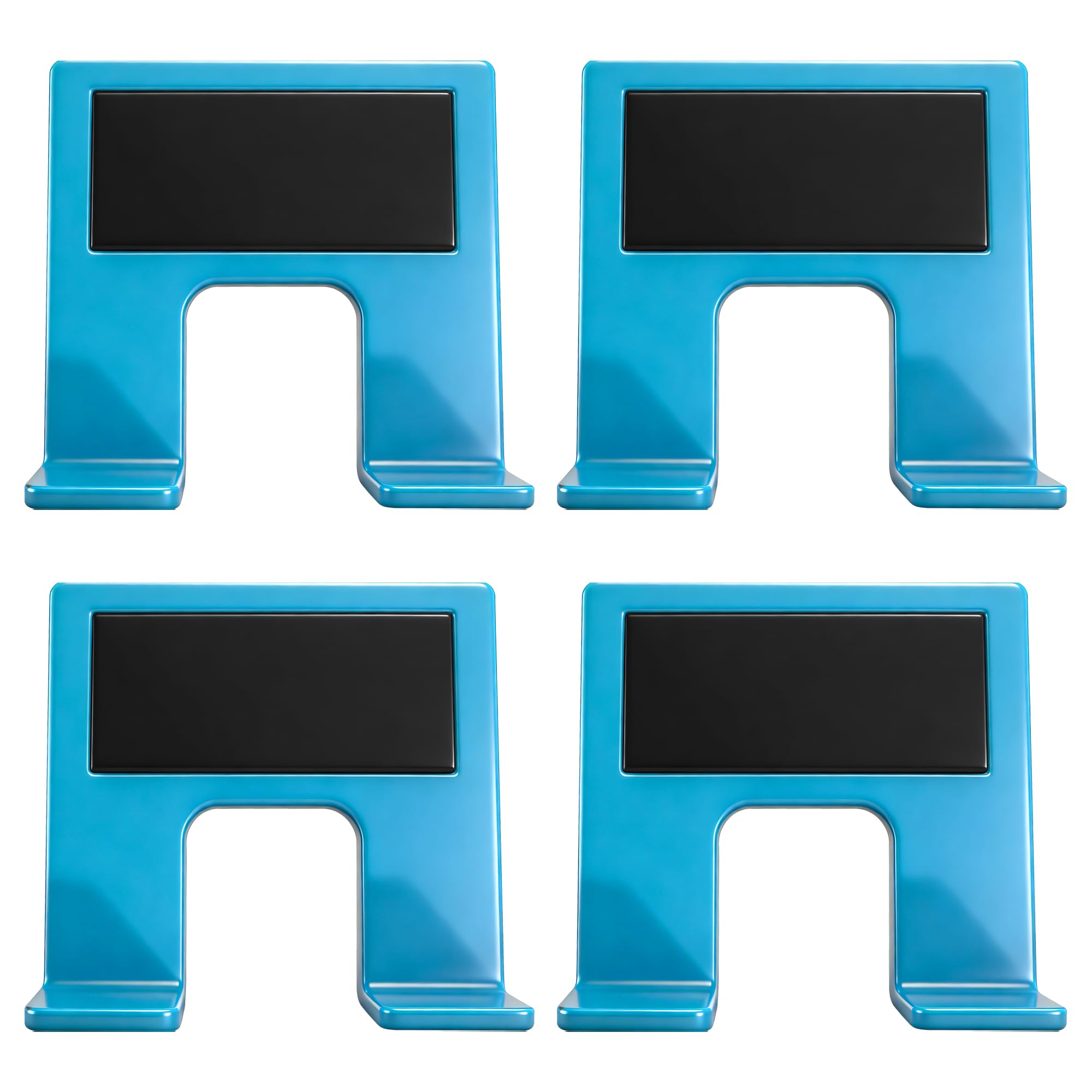 Magnetic Installation Tool - Drill-Free Hinge Jig with 2mm Alignment Groove, Quick Setup for Doors & Cabinets, High-Strength Polymer Template (4 Pcs)