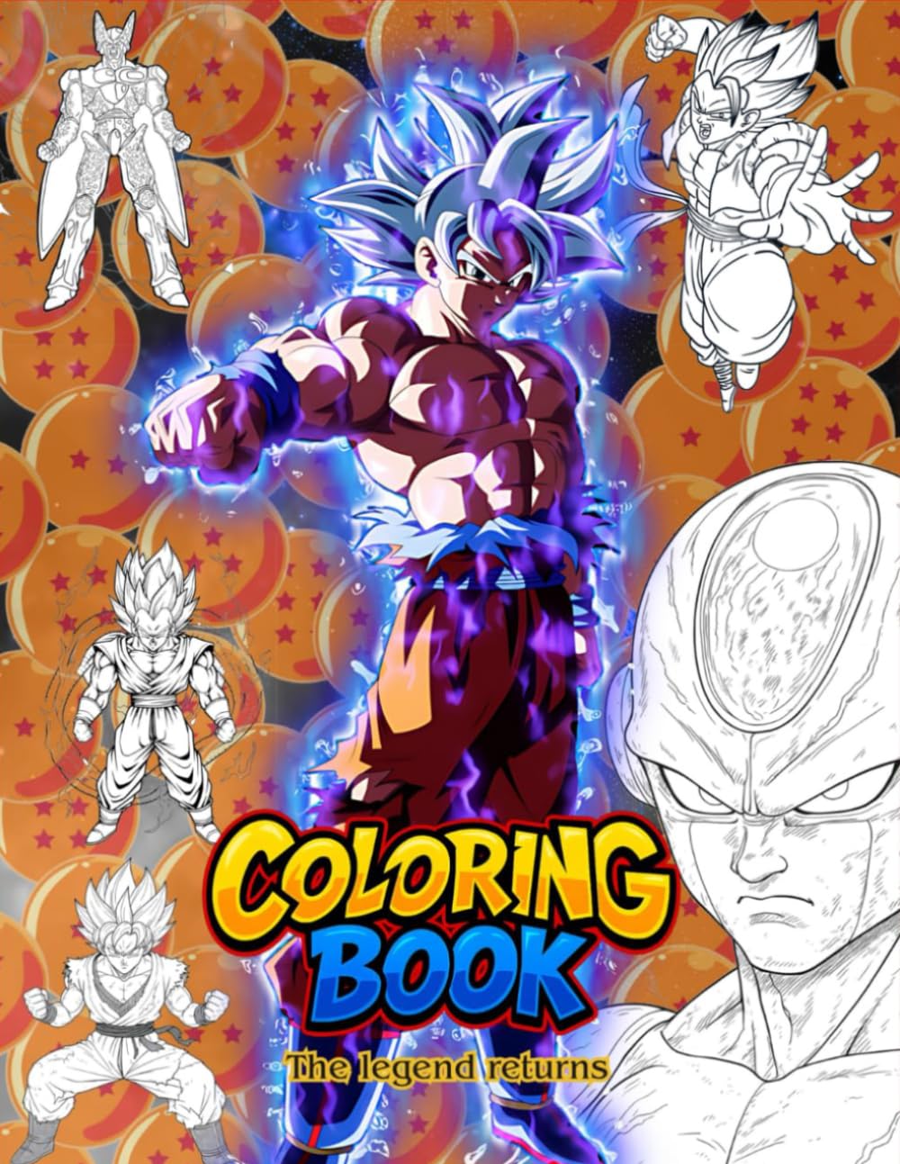 Dragon Coloring Book: Unlock the Magic of Color, 50+ Whimsical Adventures for Creative Tiny Hands