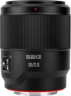 Meike 35mm F2.0 Full Frame AF STM Sony E Mount Lens Portrait, Street, Architecture and Landscape Photography for A7 A7R A7... Price In India