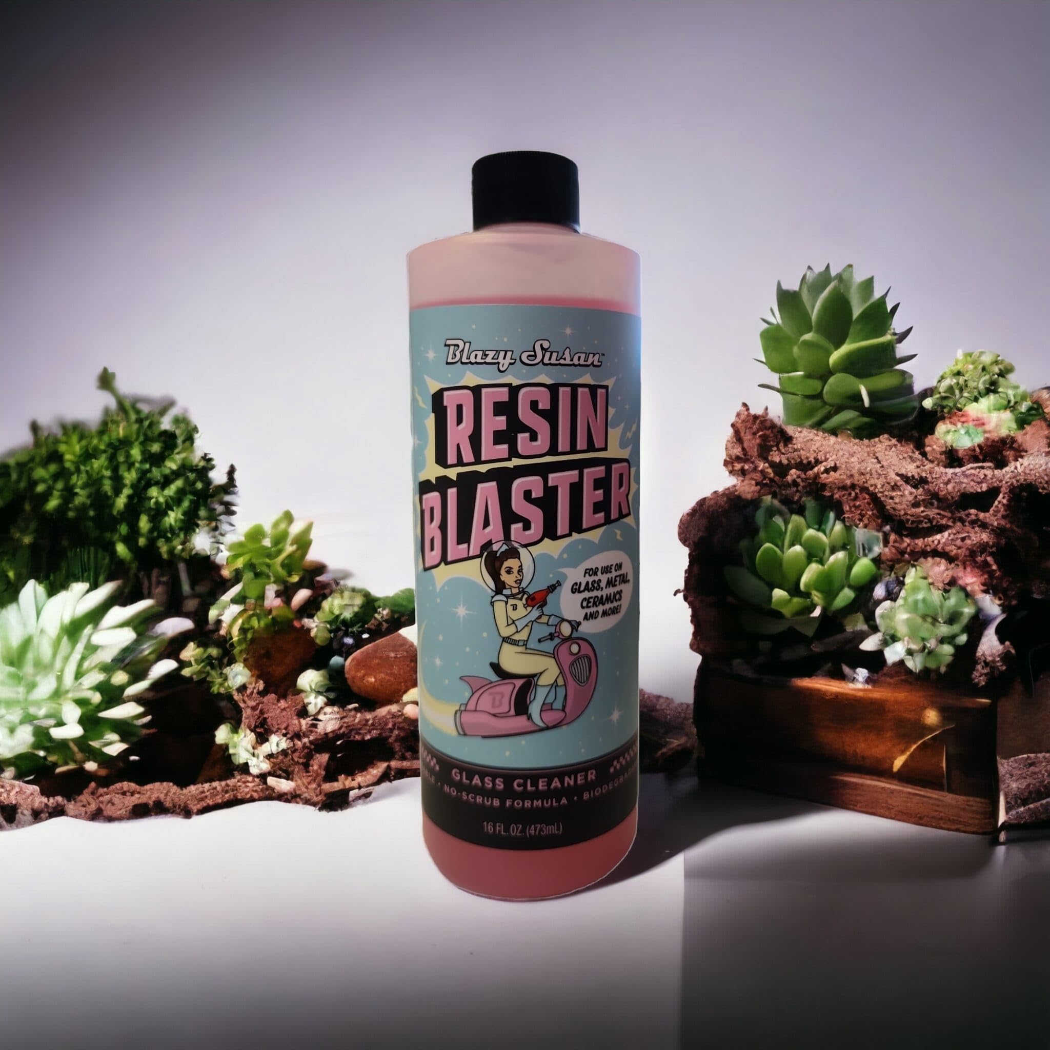 Blazy Susan Resin Blaster Glass Cleaner – 16 oz