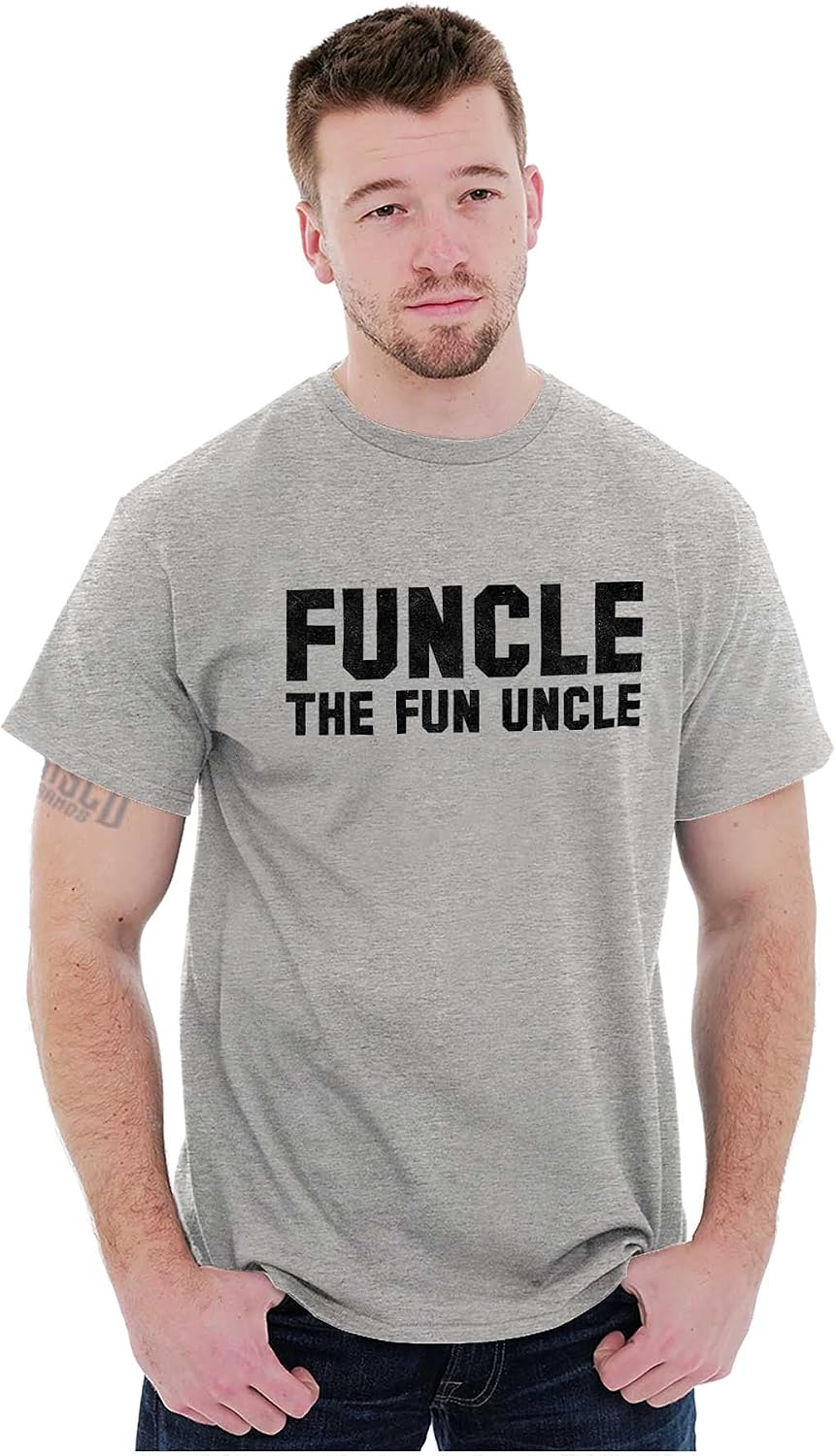 Brisco Brands Funcle The Fun Uncle Graphic T Shirt Men or Women