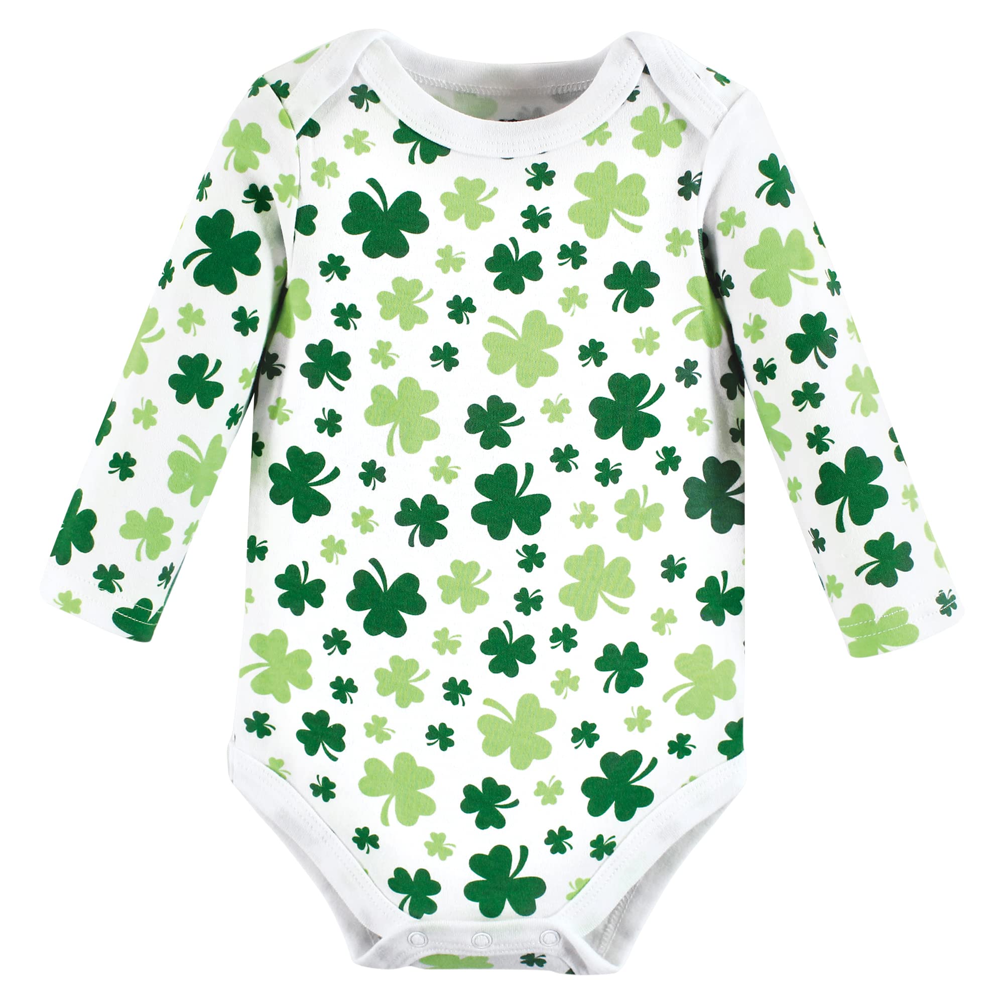 Hudson baby Cotton Long-Sleeve Bodysuits Set di Magliette per Bambino e Neonato Unisex-Bimbi