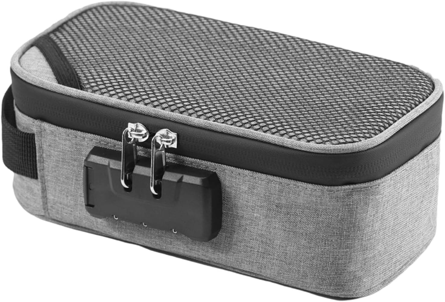 Multifunctional Discreet Pipe Bag Accessory for Travel with Customizable Container Dividers and Features Passwords Case