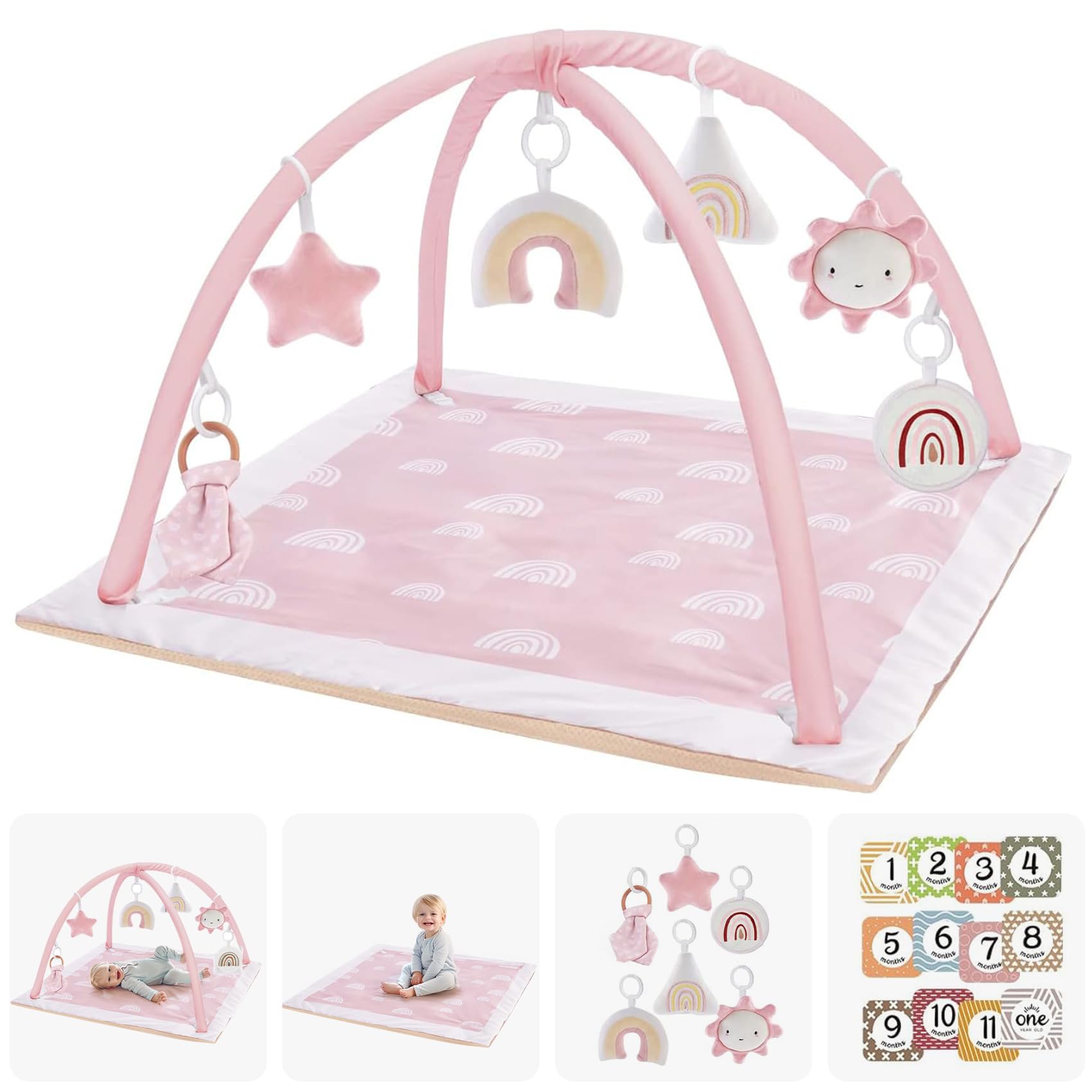 Mallify Spielbogen Baby Mädchen