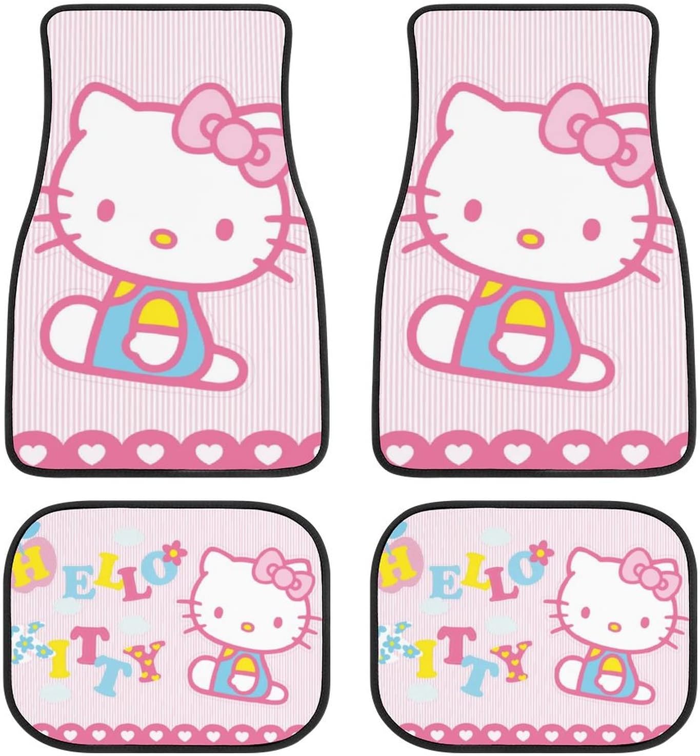 ハローキティ フロアマット カーマット 防水 丸洗いok ズレ防止加工 滑り防止 耐汚れ カスタムパーツ 車種専用設計 取付簡単 カスタムマット 保護パーツ カー用品 軽 普通車 フロント4枚組 超美品 ハローキティ フロアマット カーマット 防水 丸洗いok ズレ防止加工 滑り防止 耐汚れ カスタムパーツ 車種専用設計 取付簡単 カスタムマット 保護パーツ カー用品 軽 普通車 フロント4枚組 超美品