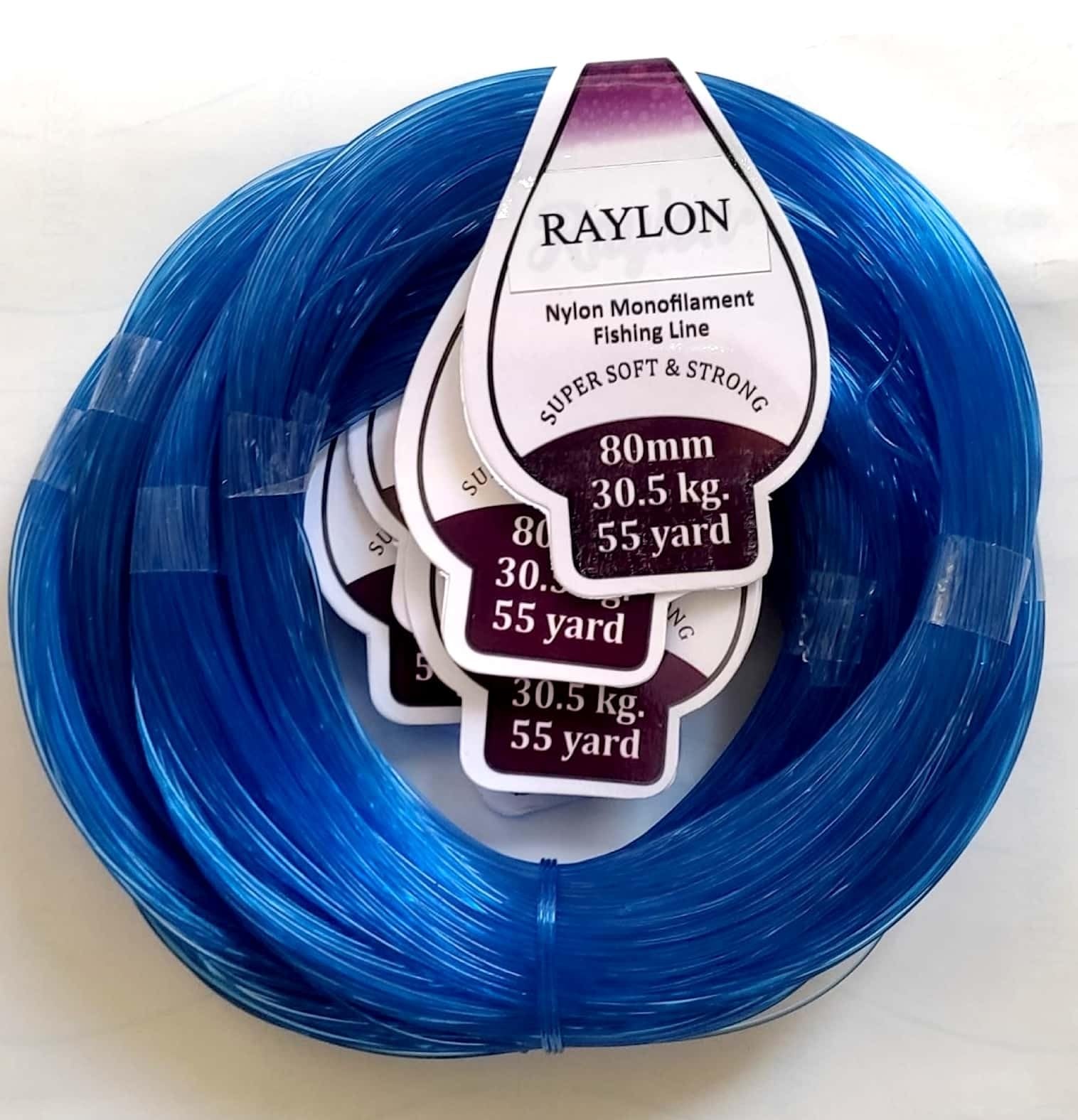 Raylon 80mm High Strength Nylon Monofilament Fishing Line-6 Pcs(50 M Each)-picture-29