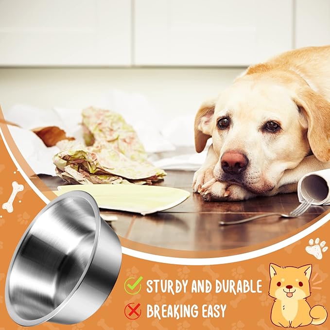 Comedero Perro Acero Inoxidable 6 Unidades miniatura 4