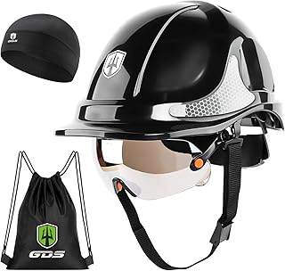 GREEN DEVIL 2910VR Schutzhelm EN397 Arbeitshelm Sicherheitshelm Baustelle Industrie Belüftung Ratscheneinstellung Bequem ABS-Material Sweatband