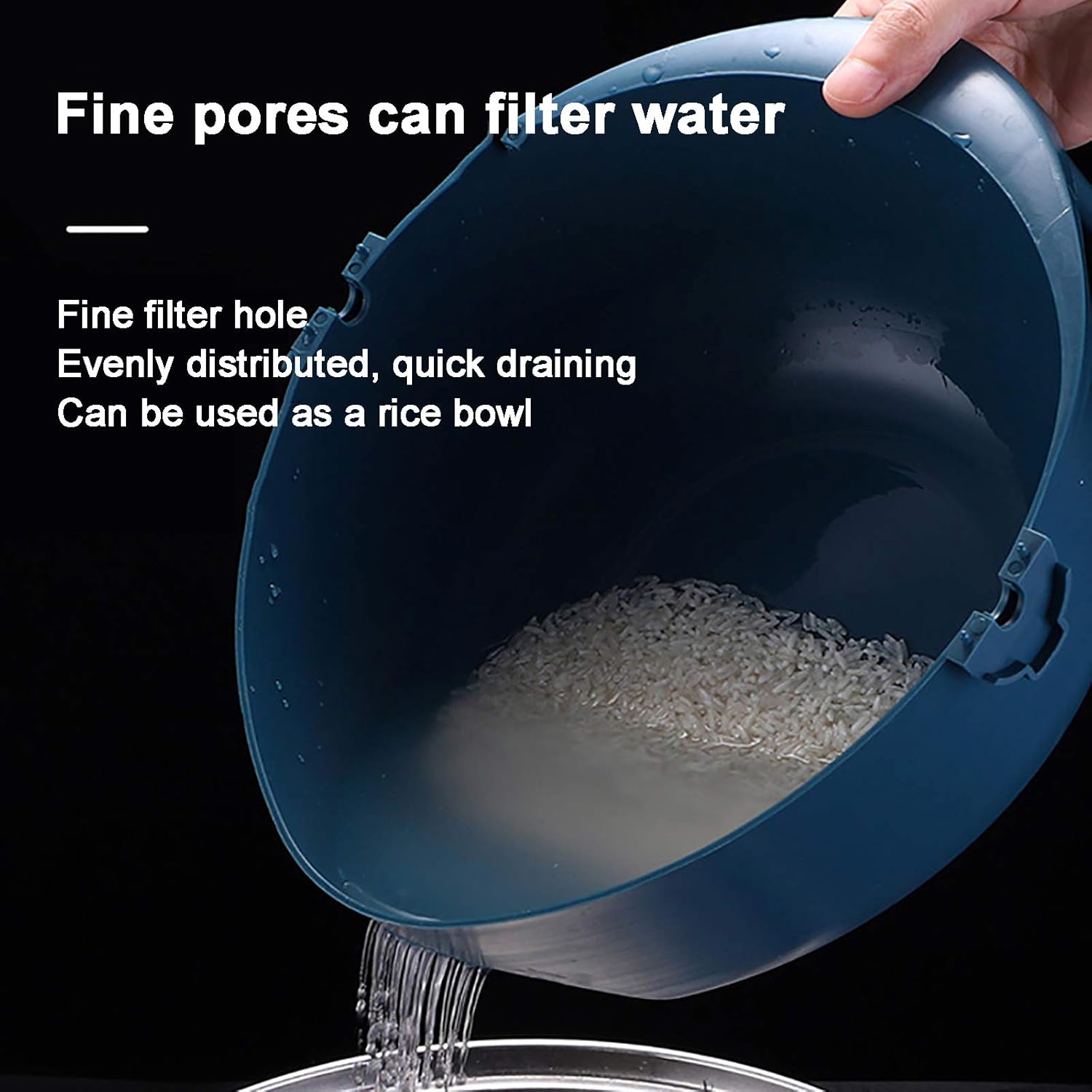 Mandolin Slicer Peeler for Garlic Cabbage Carrot Tomato Fruit Salad Kitchen Vegetable Chopper with Container Multifunctional Onion Mincer Chopper Dicer Manual Cutter Food Chopper-Blue 27.5 x 12 x 18