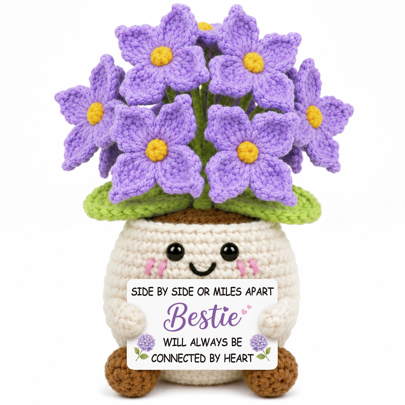 Bestie Gifts, Bestie Gifts For Women, Crochet Flowers, Doll Hydrangea