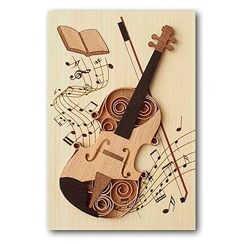 珍しい 、美しいデザインの 手作り バイオリン 51uMwoYdRZL.jpg_BO30,255,255,