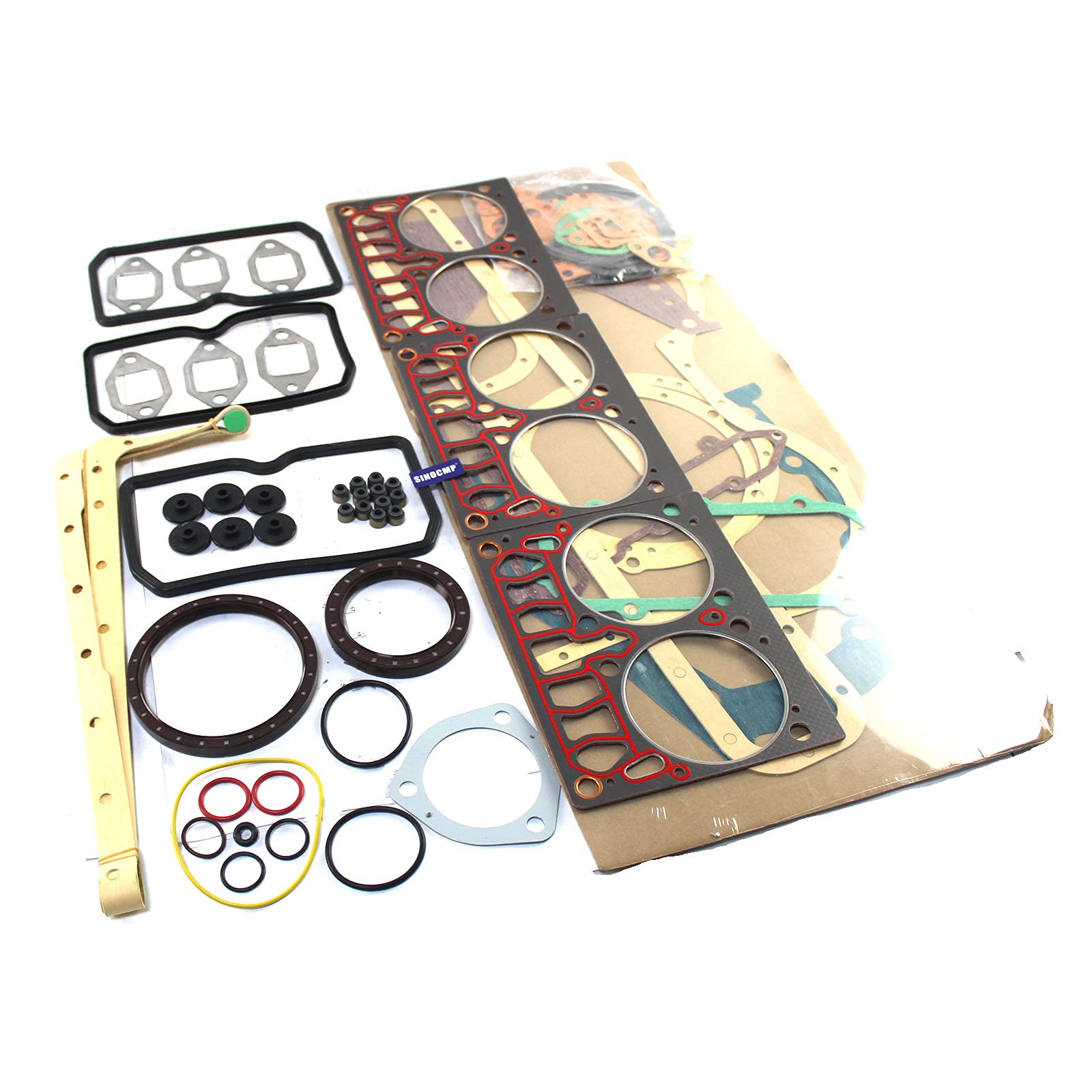 D1146 D1146T Kit guarnizioni motore - SINOCMP Parti dell'escavatore per Doosan DH220 3 DH300 5 S220LC escavatore, 3 mesi di garanzia