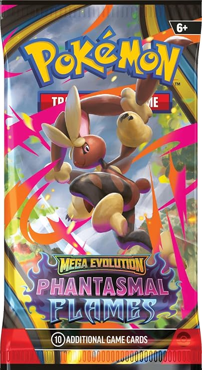 Pokemon TCG: Mega Evolutions Phantasmal Flames Booster Display Box