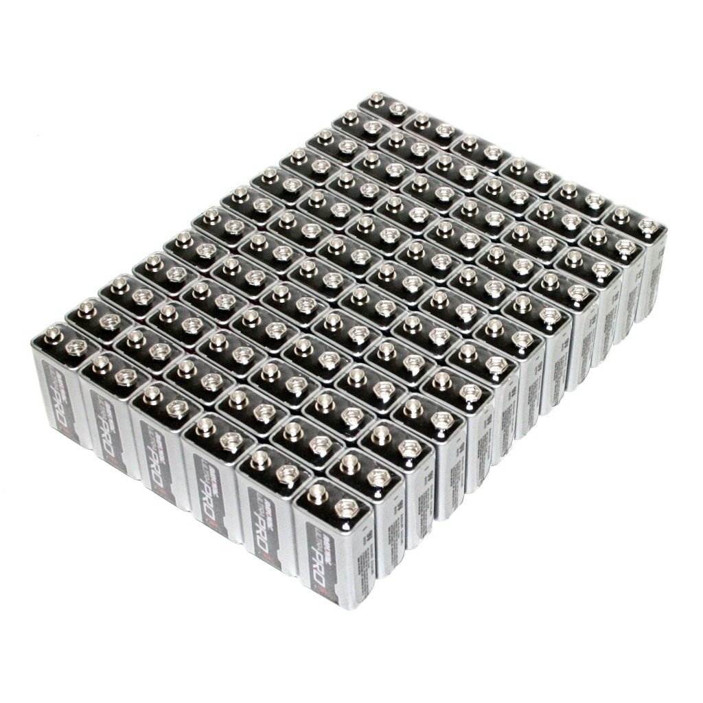 Rayovac 00044-9 volt Alkaline Battery (72 pack) (9V 72PK RAYOVAC BULK)