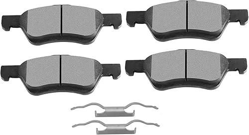 Miniatura 1 de SCITOO Kit de pastillas de freno semimetálicas D1047 Reemplazo delantero 2008-2012 para Ford Escape, 2009-2011 para Mercury Mariner