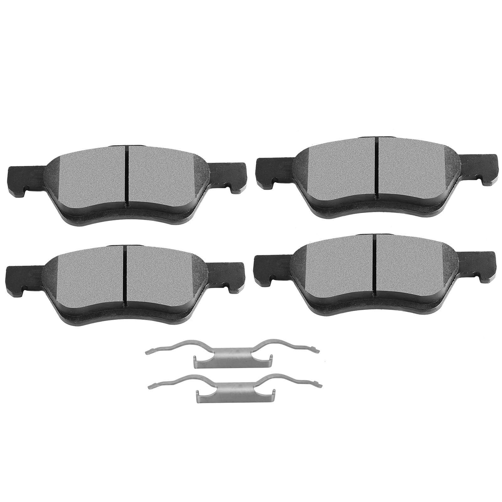 SCITOO Disc Brake Pads Kits D1047-8445 Semi Metallic Front Brake Pads Set Fit For Ford For Escape 2005-2010,For Mazda For Tribute 2005-2006 2008-2011,For Mercury For Mariner 2005-2010