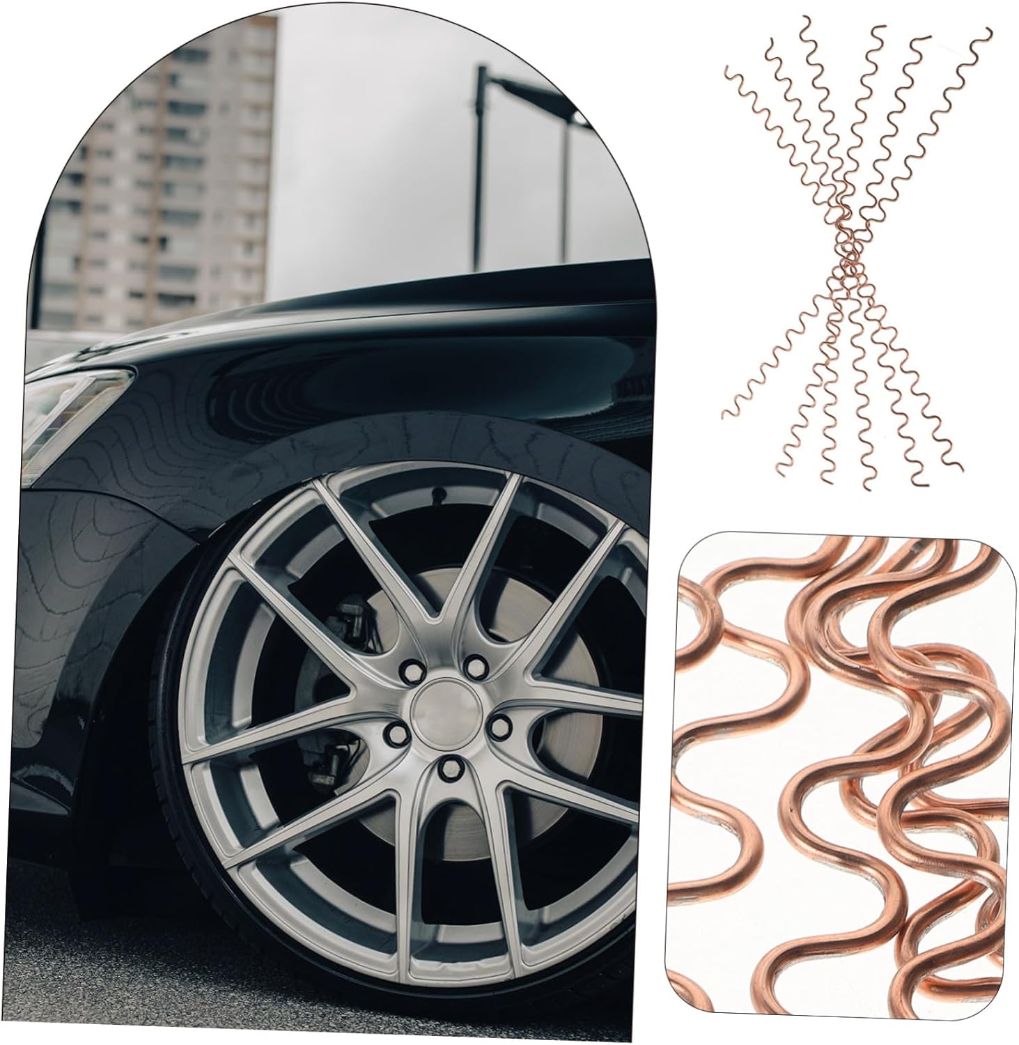 Luxshiny Car Body Denting Repair Kit Welding Wire Replacement for Car Denting Tool Automotive Accessory