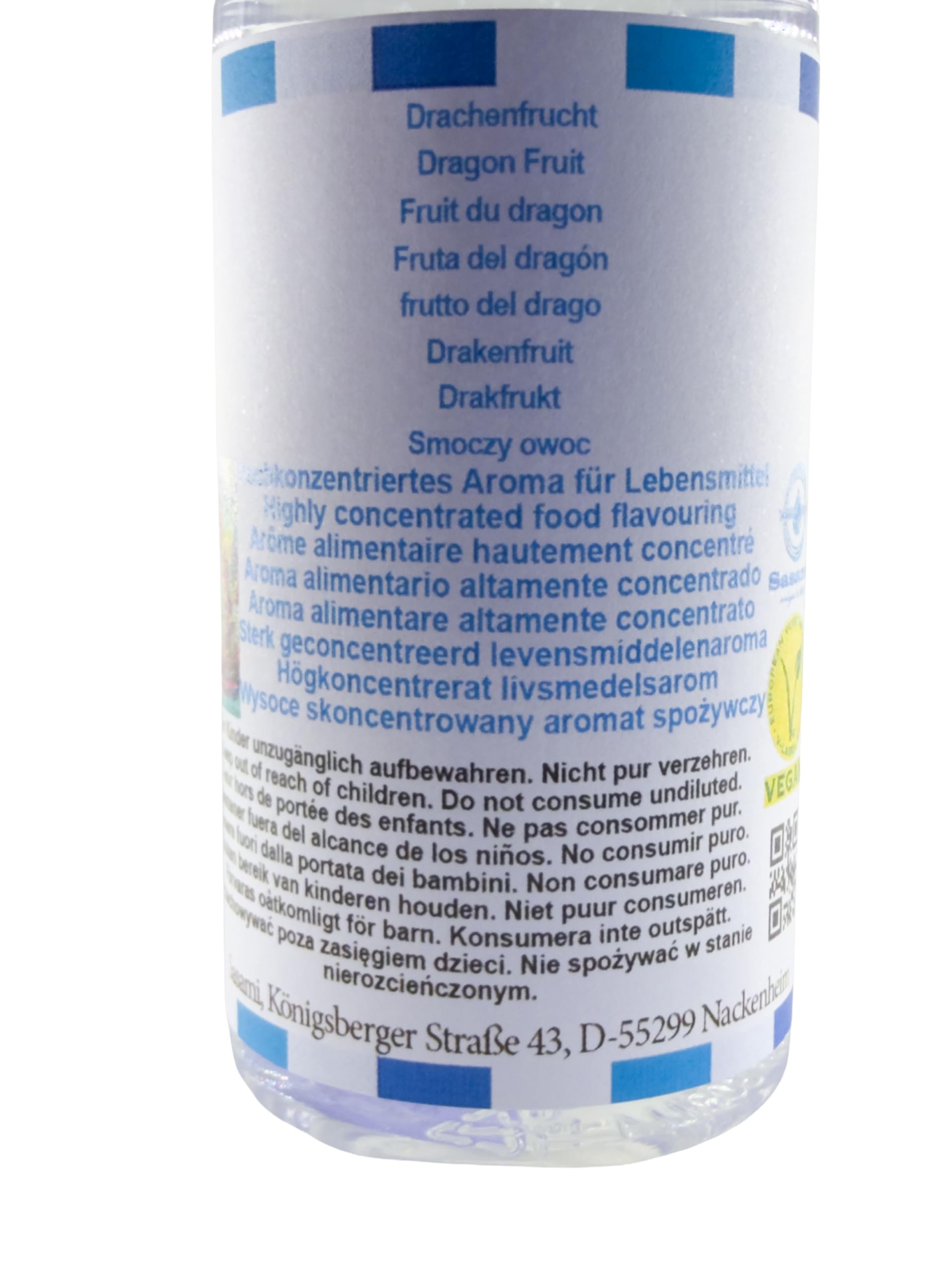 Aroma concentrato frutto del drago - vegano - Sasami - 100ml