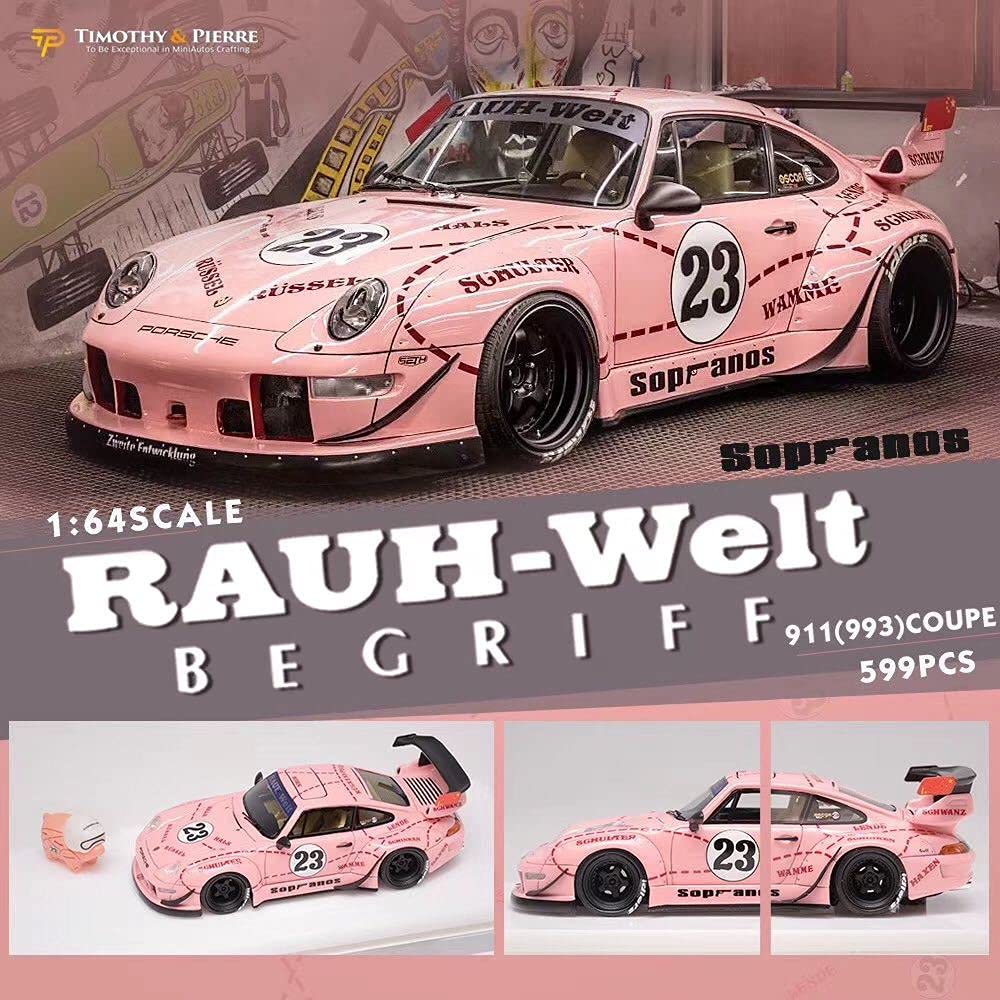 ポルシェ964ピンクピッグRWB 1/64ミニカー 【公式通販】