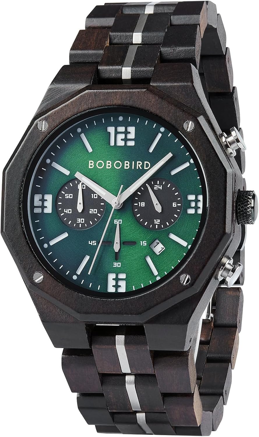 BOBO BIRD Men's Wooden Watch Sport Fashion Martinique Ubuy