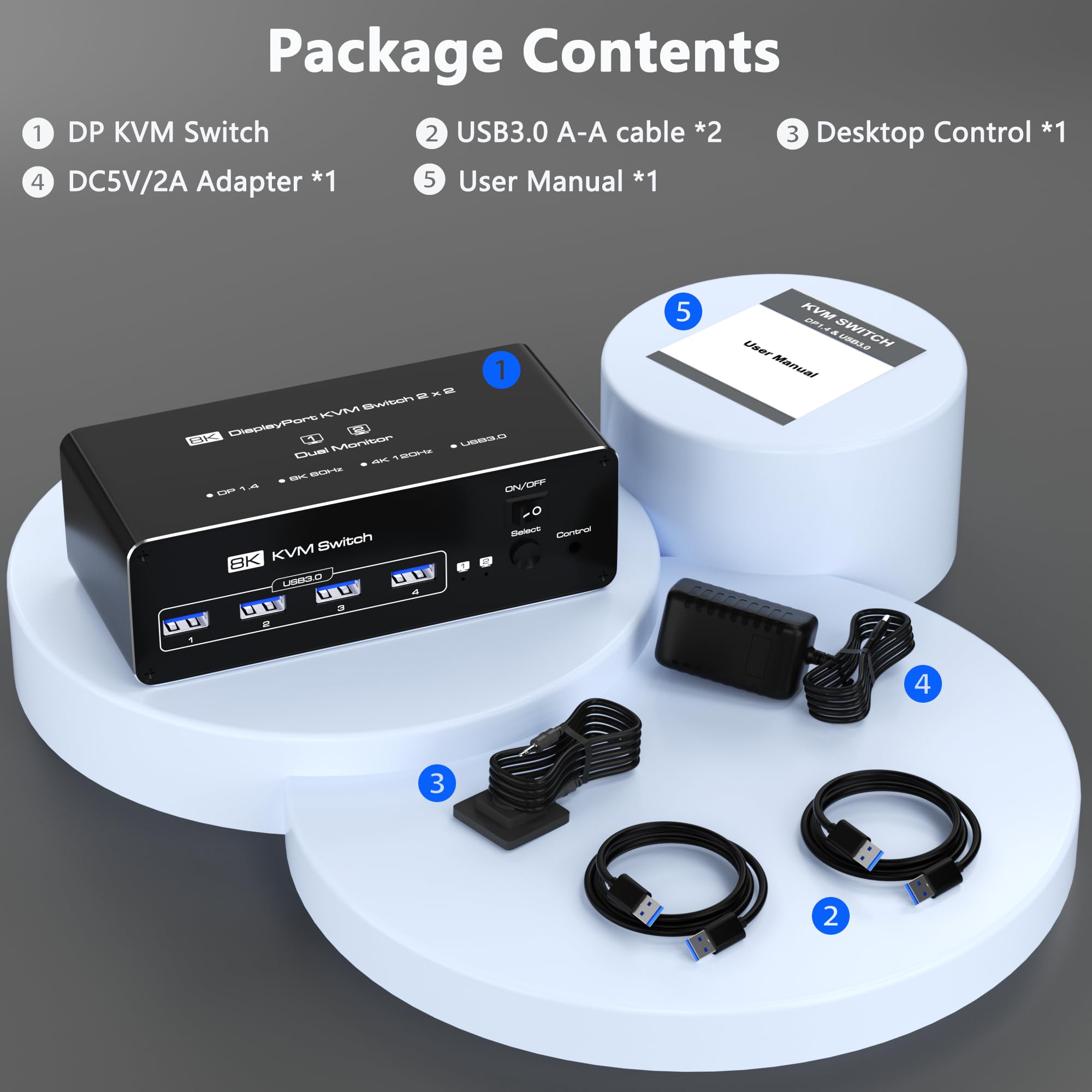 残り1点⭐️スイッチ2 コンピューター 2モニターディスプレイポーUSBKVM Amazon.co.jp: KVMスイッチ 2 モニター 2 コンピューター DisplayPort
