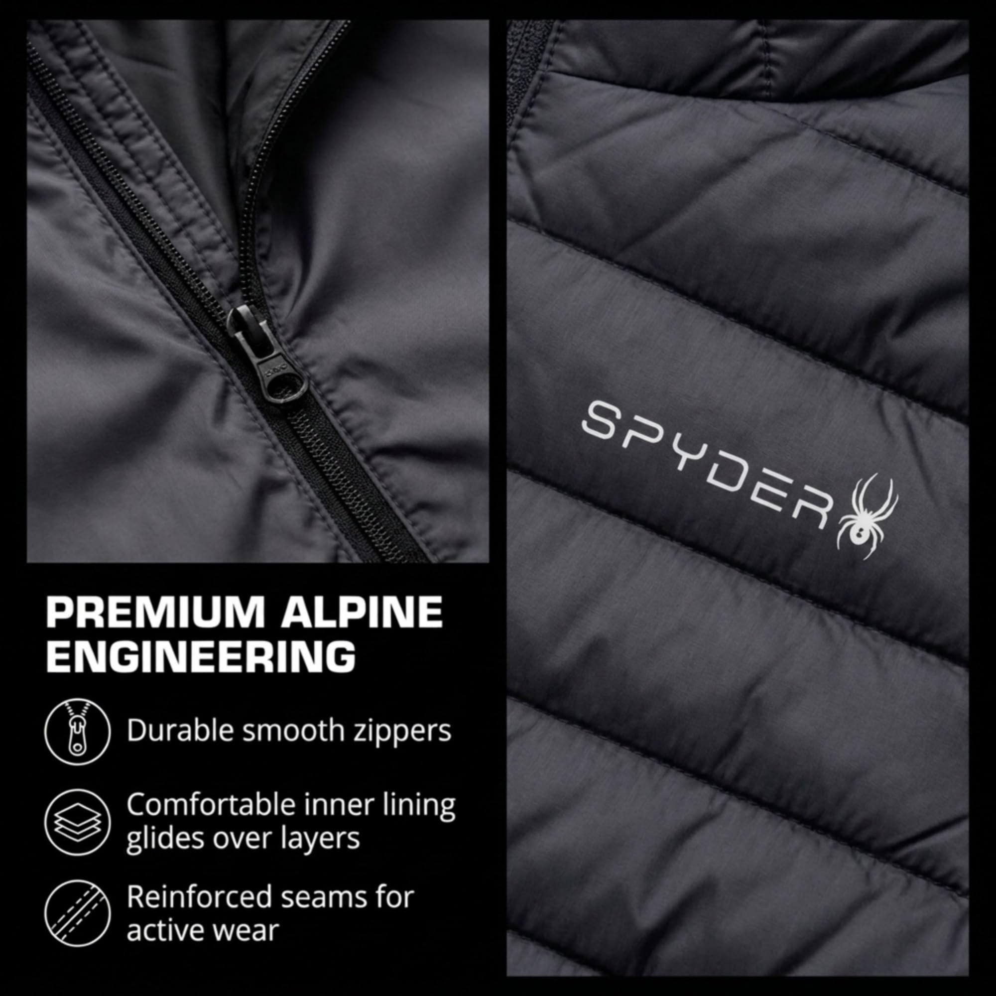 Spyder Jungen B Spyder Packble Jkt Puffer (1er Pack)
