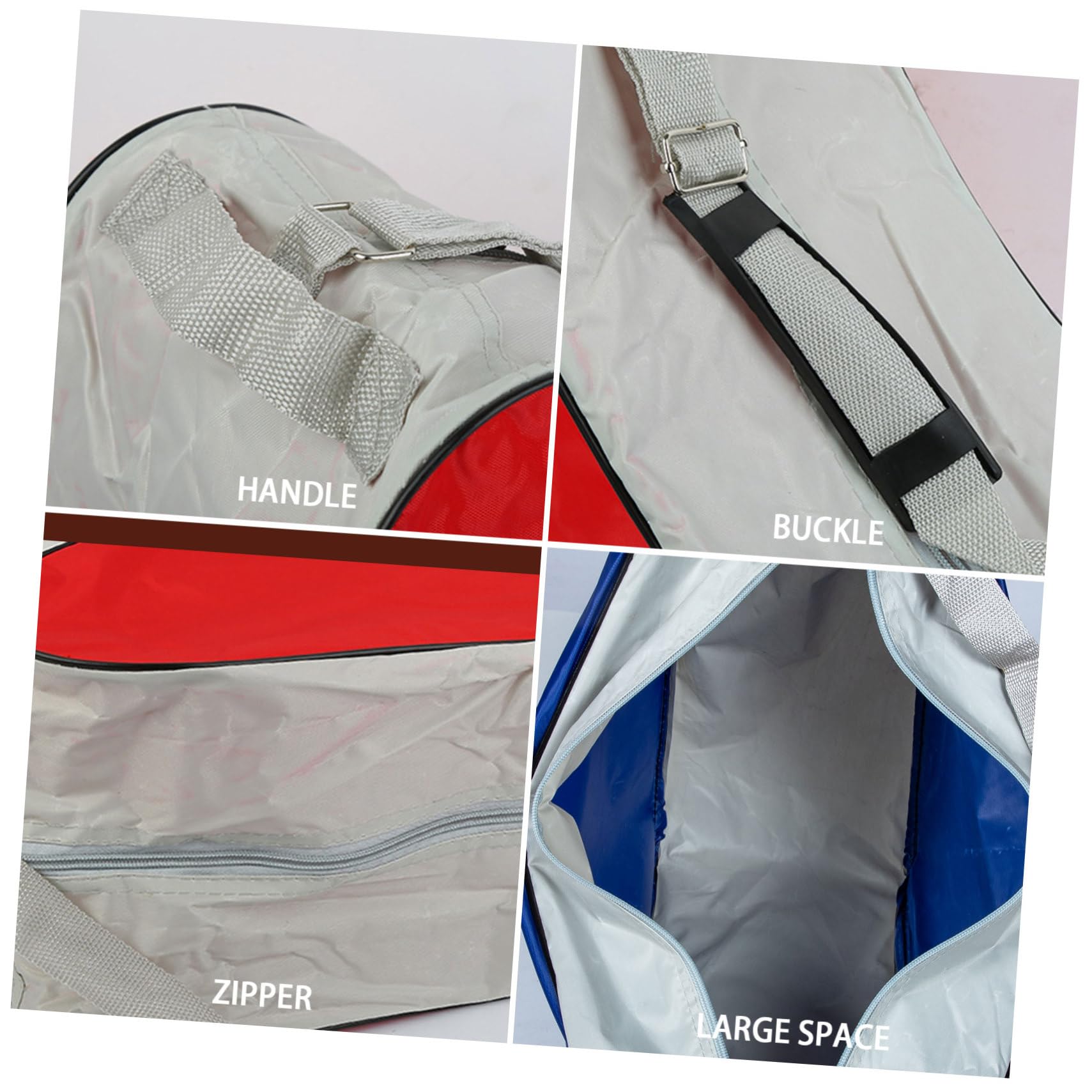 POPETPOP 3pezzi Borsa Cerniera Per Pattini Rotelle Organizer Custodia Per Scarpe Pattini Rotelle Design e Materiale Per