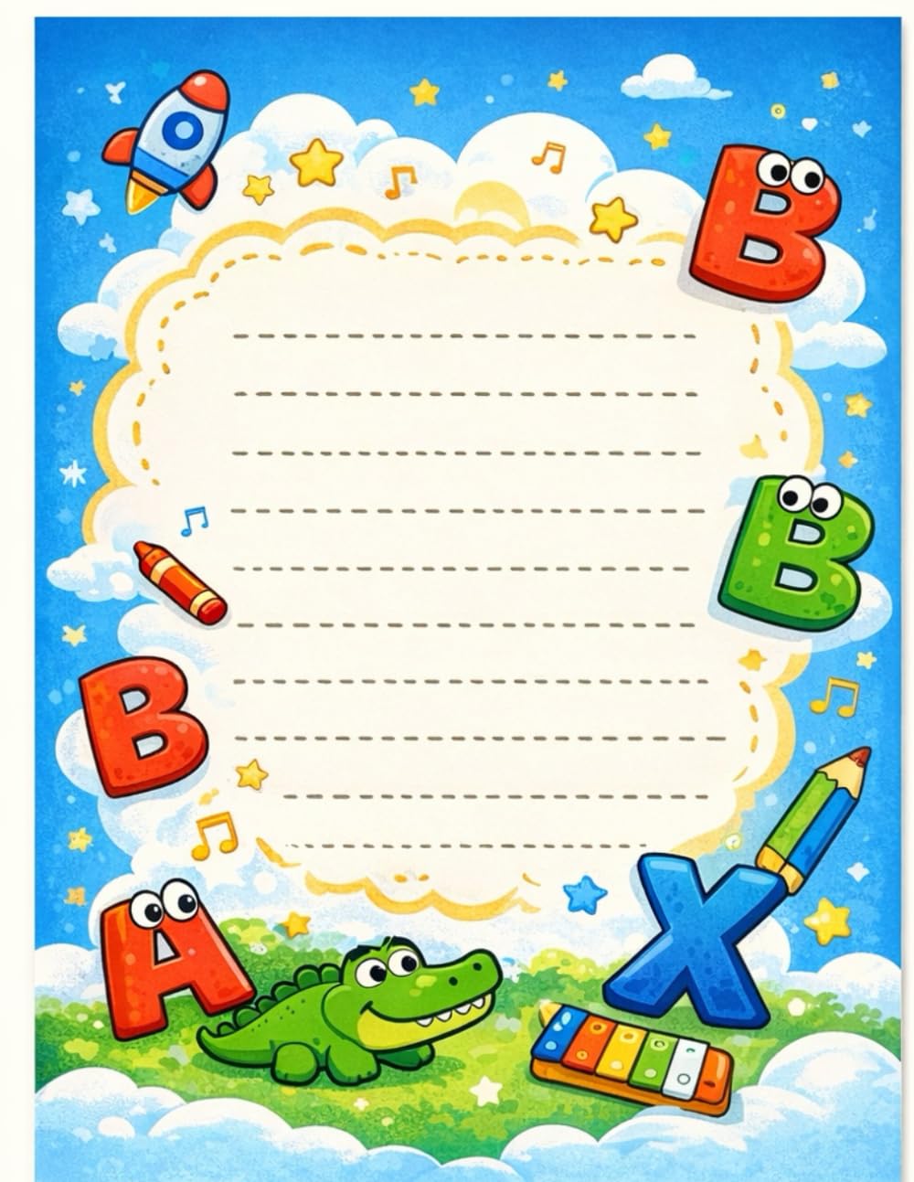 Alphabet a To Z Coloring Worksheets
