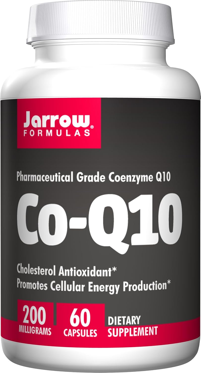 Jarrow Formulas Co Enzyme Q10, 200 mg, 60 capsules (lot de 2) Amazon.ca Santé et Soins personnels