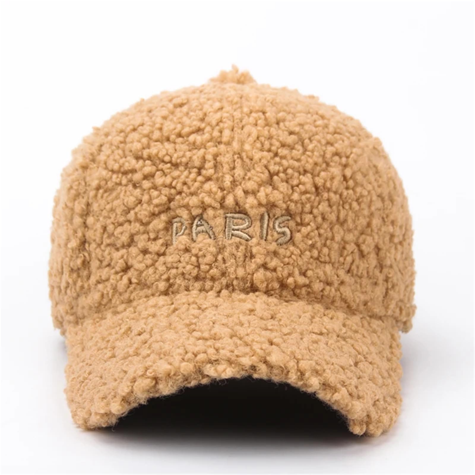 Autunno Inverno Baseball Cap per le Donne Lettera Parigi Hip Hop Cappelli Femminile Caldo Moda Faux Mohair