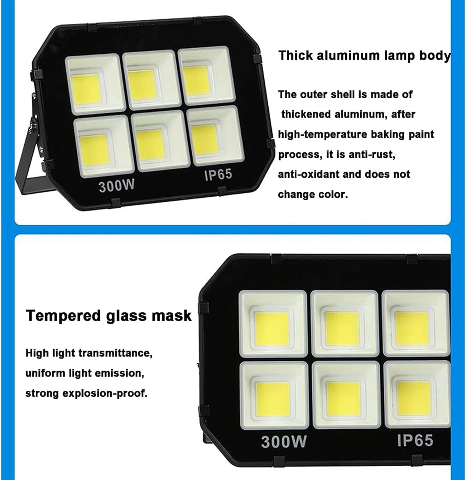 zewnętrzna lampa solarna, Reflektor LED, reflektor Super jasny(50W)