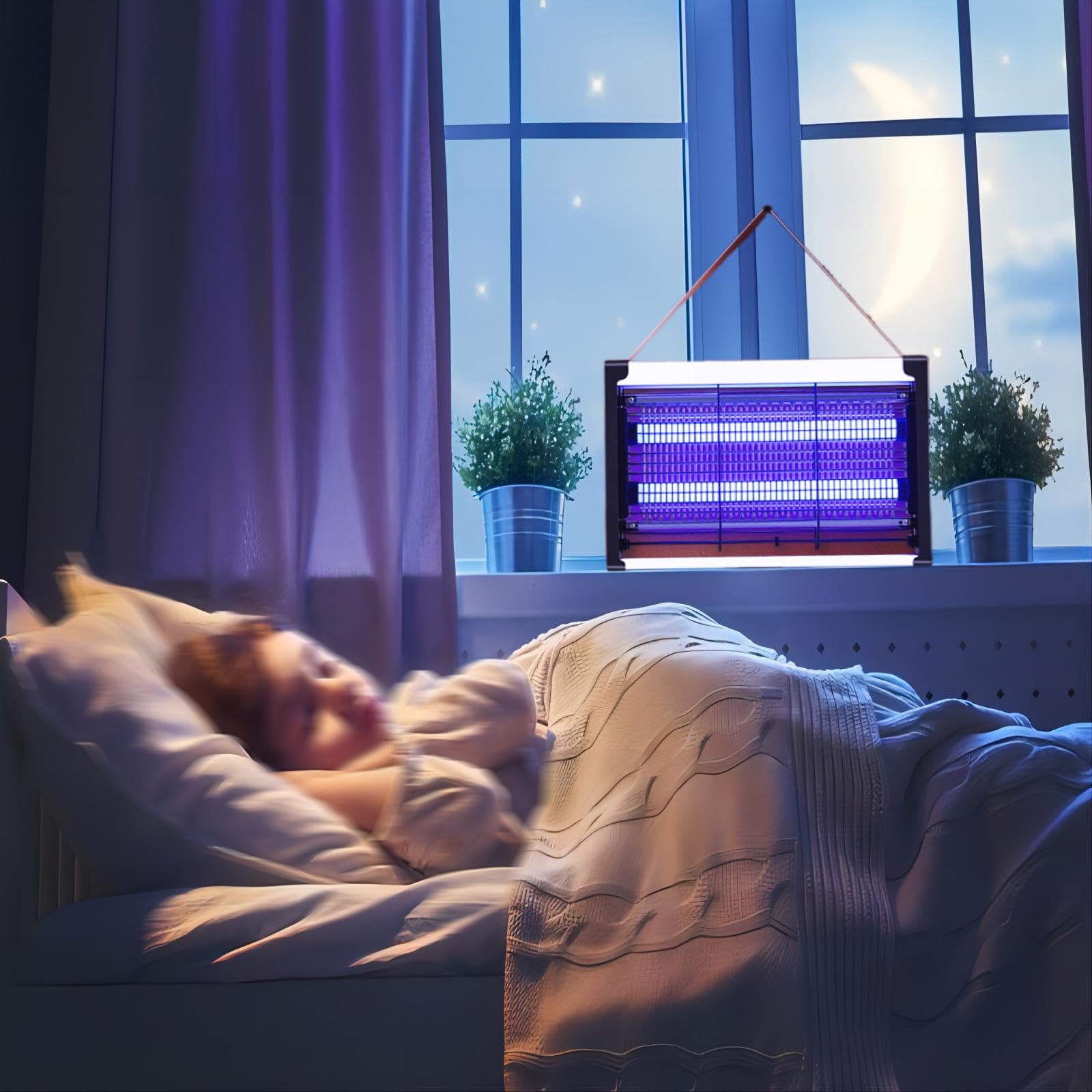 Longchin Lot De 2 Ampoules De Rechange T8 10 W Pour Tue-insectes électrique 20 W T8F10W BL 10 W