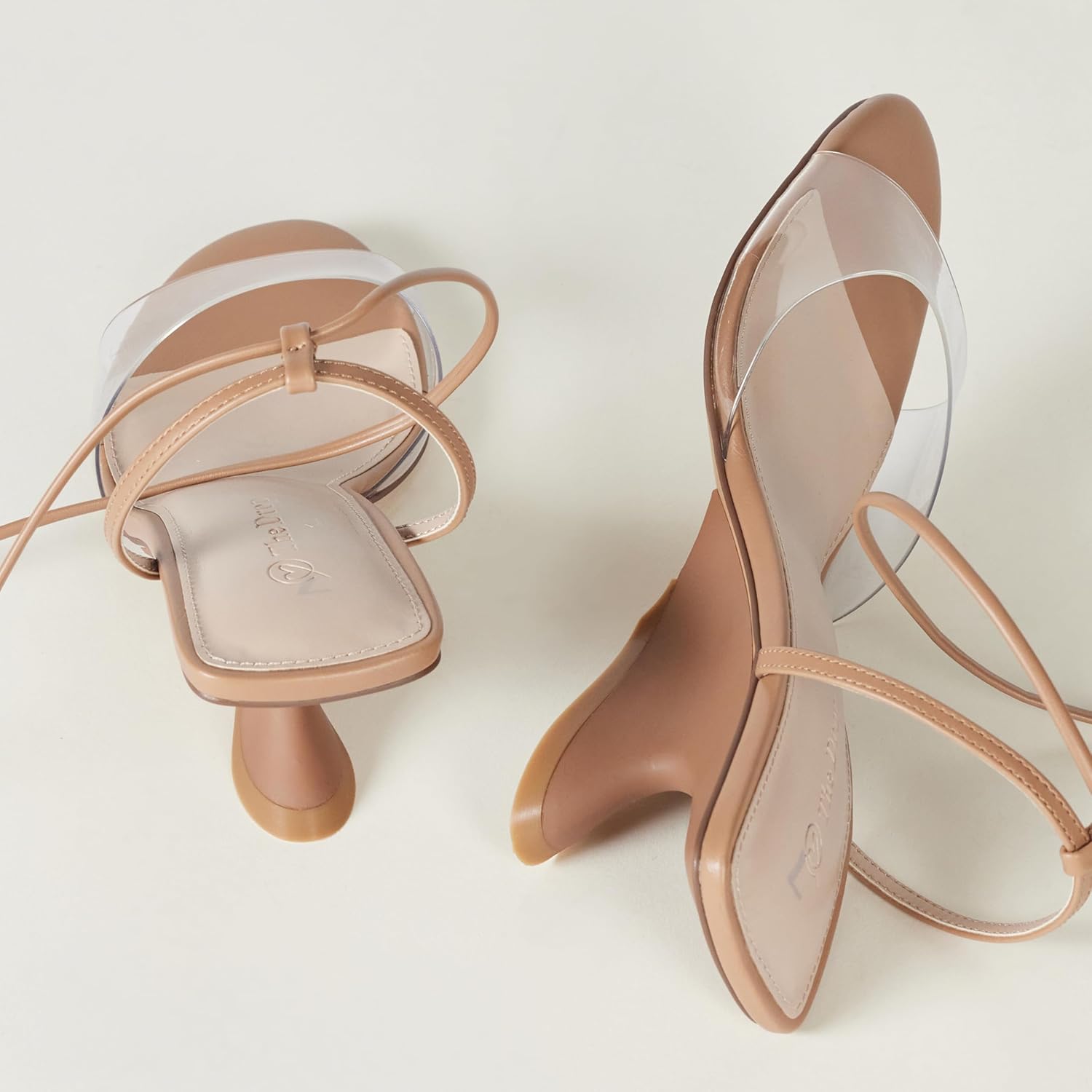 The Drop Women's Phoenix Lace Up Sculpted Heeled Sandal - Image 6