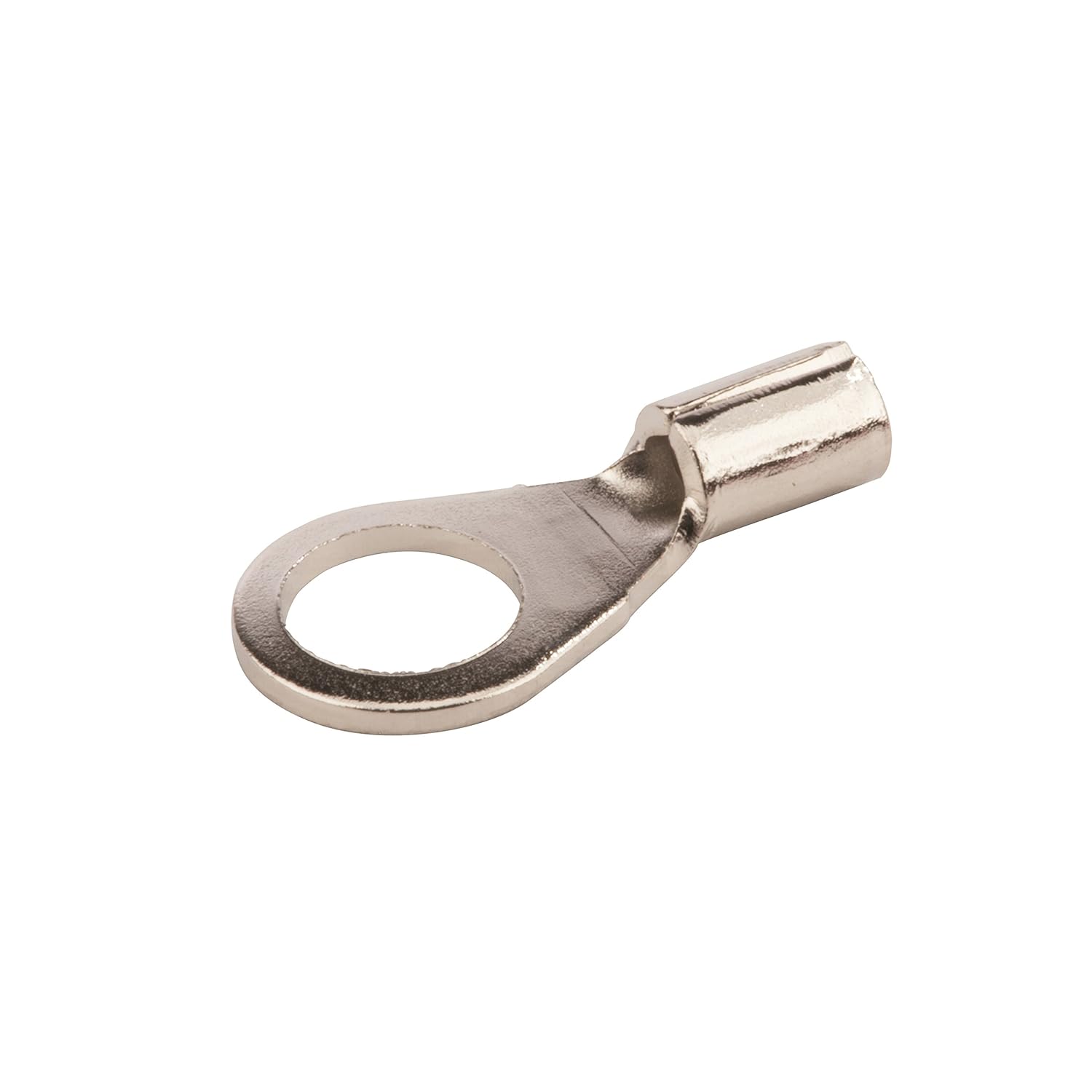 NSI HTR22-10 High Temperature Ring Terminal, 22-18 Wire Size, 10" Stud Size, 0.283" Width, 0.67" Length