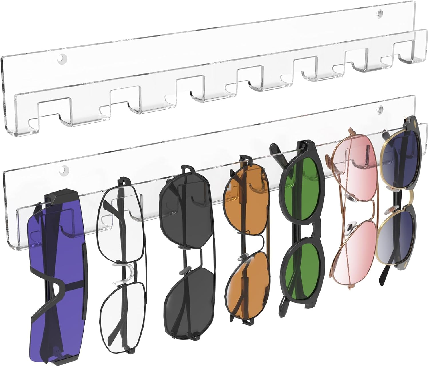 MaxGear Sunglasses Organizer Wall,...