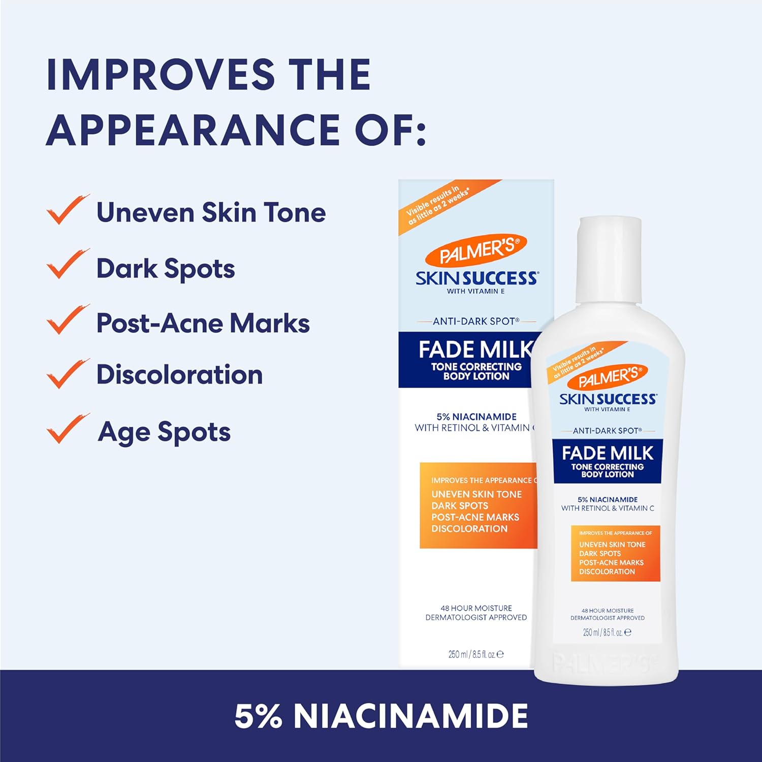 Palmer's Skin Success Anti-Dark Spot Fade Milk Body Lotion, 8.5 Ounce - Image 4