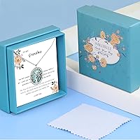 Vista 17 de SmileBelle Tree of Life Necklace as Birthday Gifts for Mom Grandma, Mom Gifts for Stepmom as Bonus Mom Gifts From Daughter, Silver Mother in Law