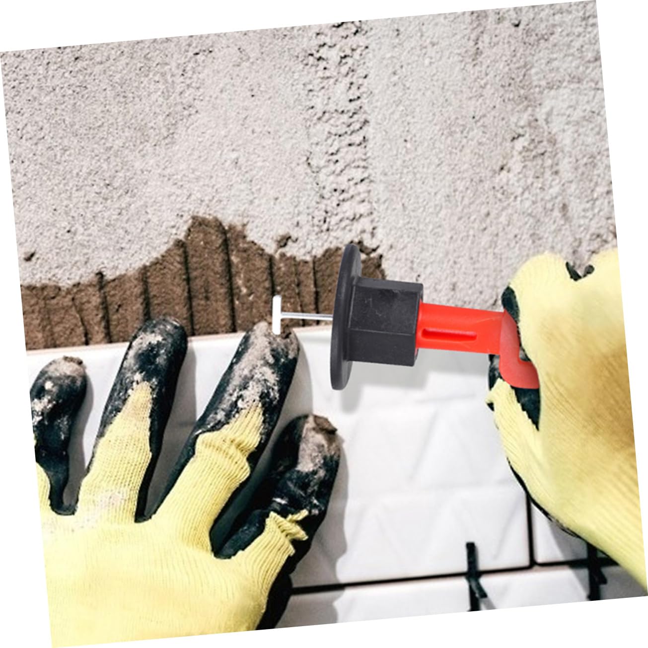 OSALADI 600pièces Entretoises De Carrelage Acier Aiguilles De Nivellement Réutilisables Pour De Carrelage Céramique Outils De Nivellement Pour Sols Et