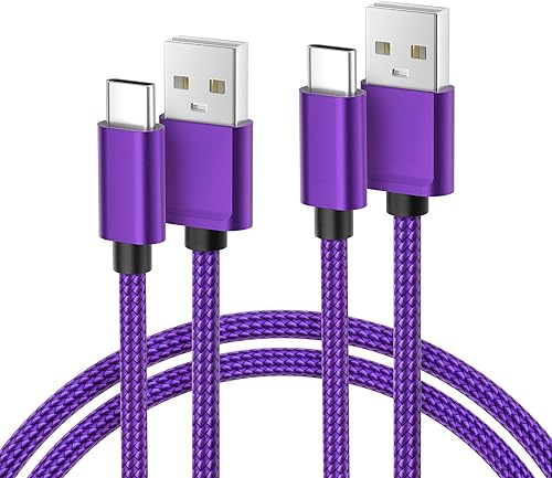 Miniatura 8 de Basesailor Paquete de 2 cables de carga USB tipo C de 10 pies, cable de carga de coche para iPhone 15 Pro Max Plus 2023, Samsung Galaxy S10 S10E 10E